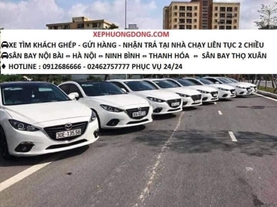 XE GHÉP ĐÔNG SƠN ĐI HÀ NỘI